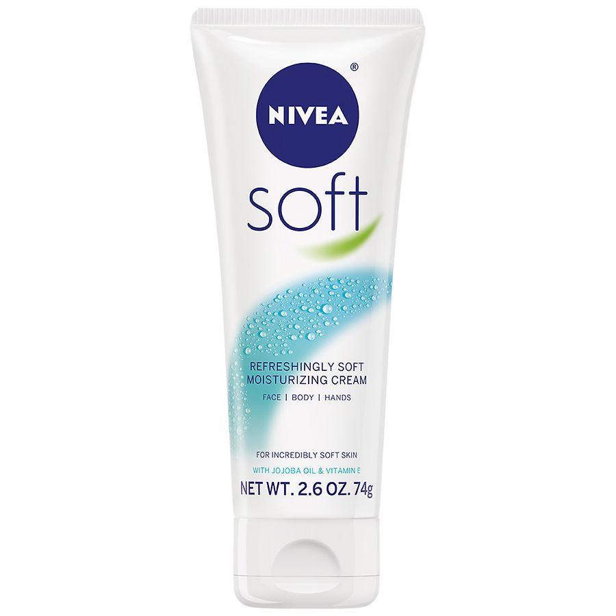 Nivea Refreshingly Soft Moisturizing Cream For Face, Body And Hands