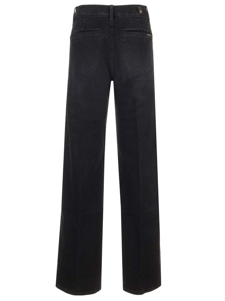 デニム・ジーパン 7 For All Mankind \"LOTTA PANALU\" WIDE LEG Lotta wide-leg jeans in blue - 7 For All Mankind | Mytheresa