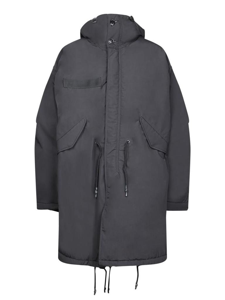 Shop Black C.P. Company Edition Goggle Coat on Sale at