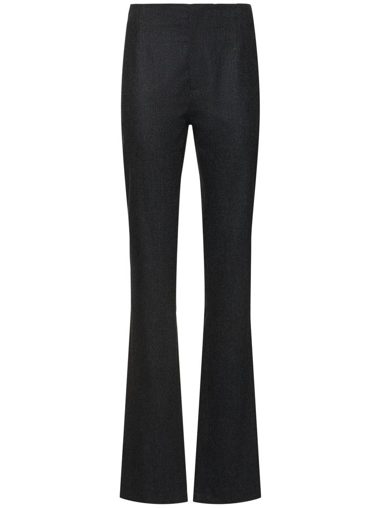 The Frankie Shop Morrison Stretch Wool Straight Pants