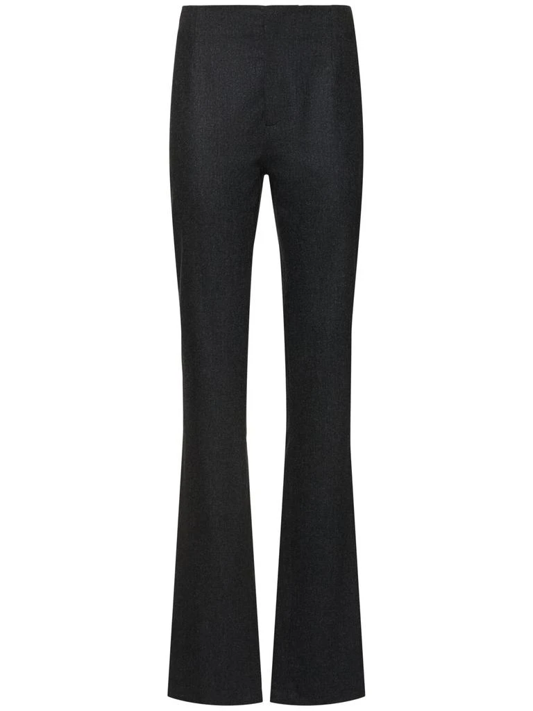 The Frankie Shop Morrison Stretch Wool Straight Pants 1