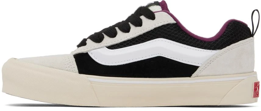 Vans Off-White & Black Knu Skool Vlt LX Sneakers 3