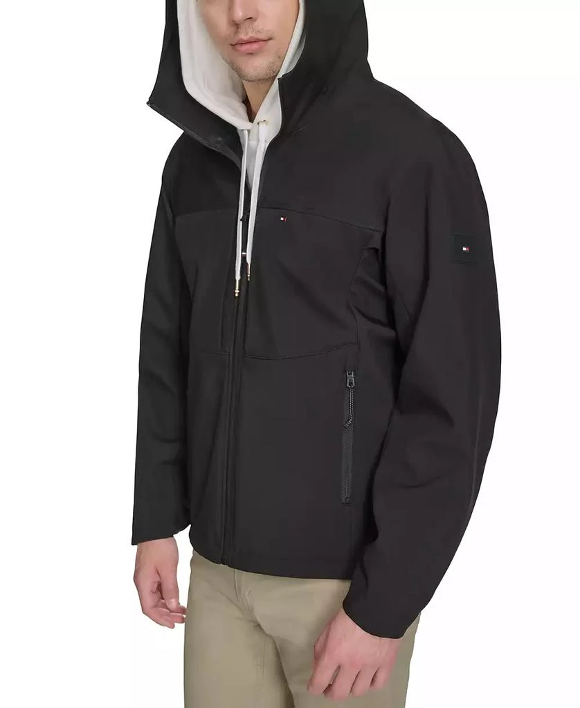 Tommy Hilfiger Men's Softshell Rain Hoodie 5