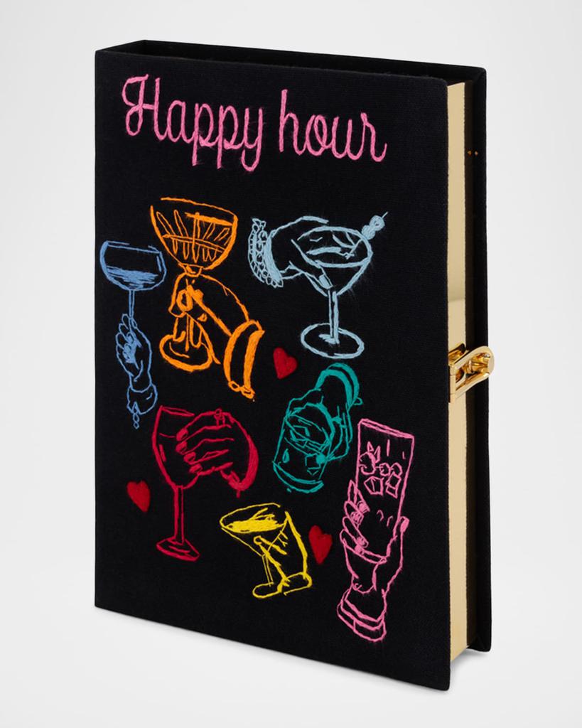 Olympia Le-Tan Happy Hour Book Clutch Bag