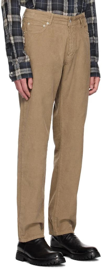 Officine Générale Taupe James Trousers 2