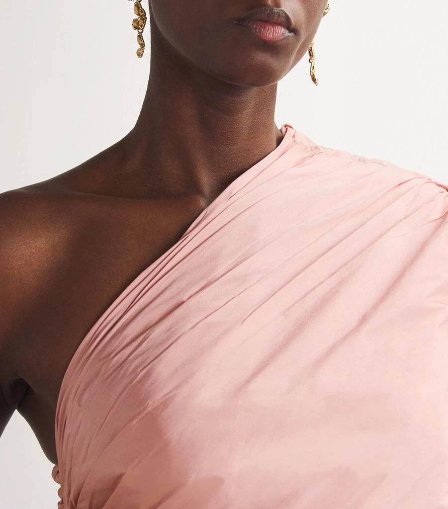 Sandra Mansour Ruched Echoes Ethereal Gown 6