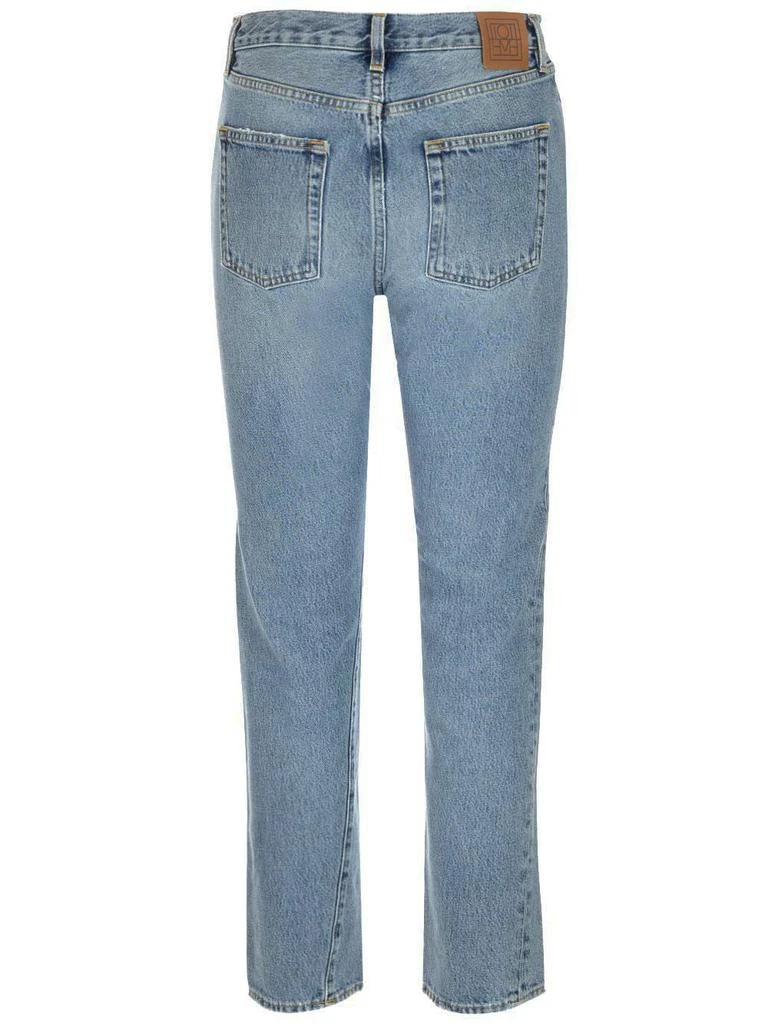 Totême Totême High Waisted Cropped Jeans 2