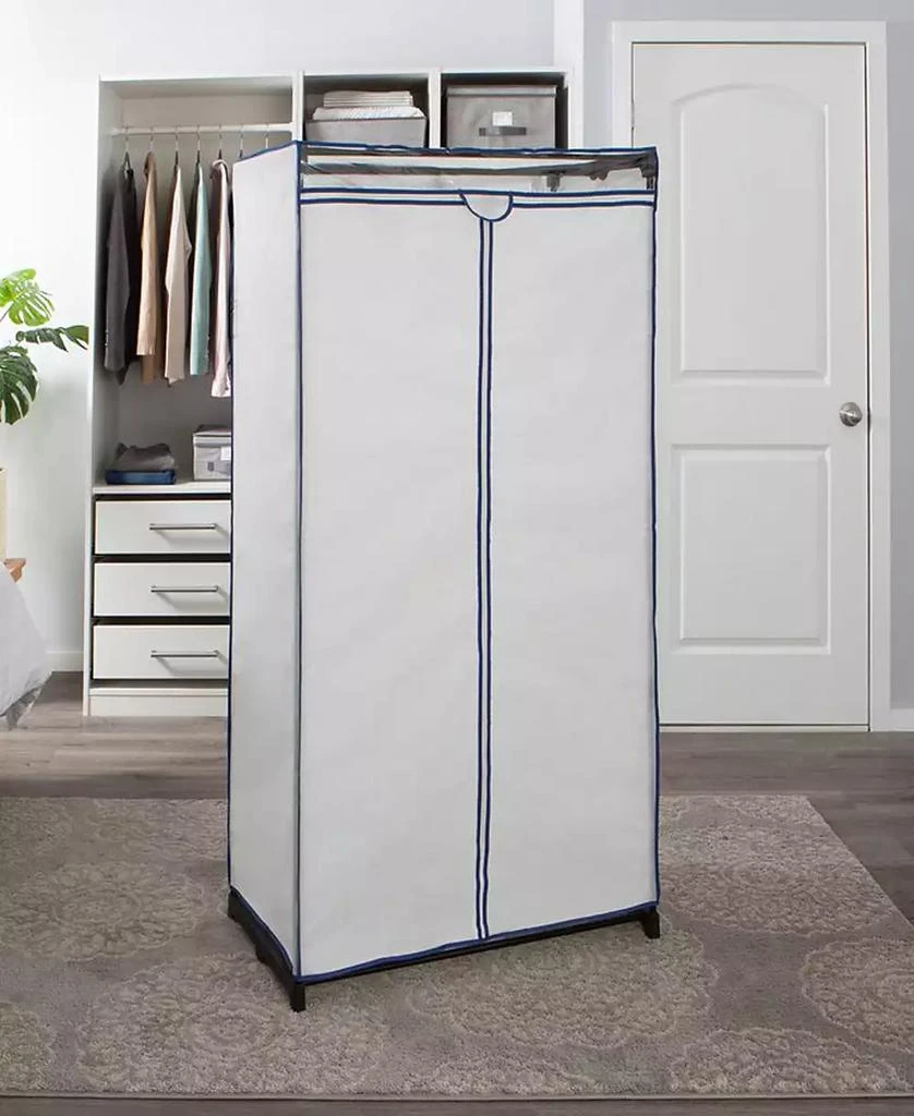 Simplify 36" Wide Portable Closet in Black 2
