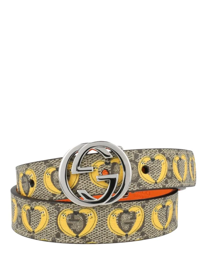 Gucci Banana Print Interlocking G Belt 3