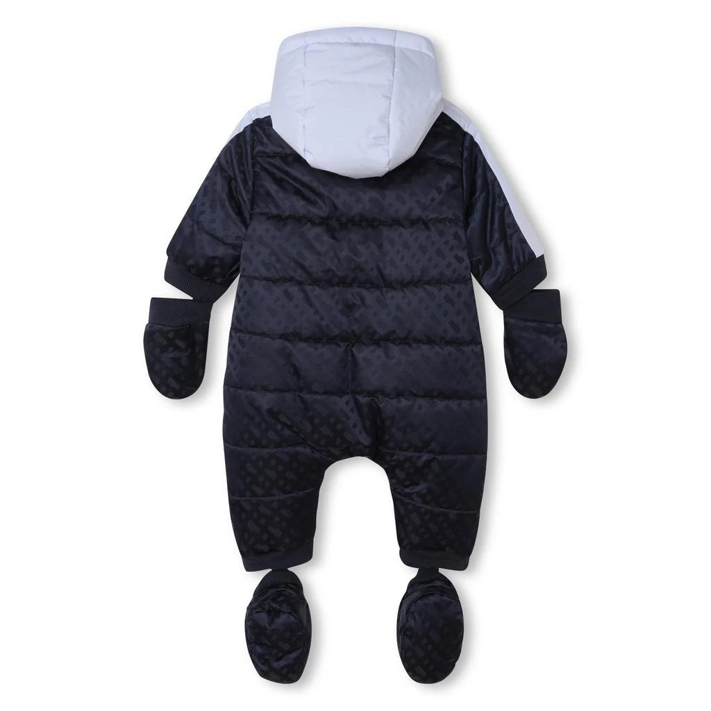 Hugo Boss Hugo Boss Kids Monogram Pattern Hooded Snowsuit 2