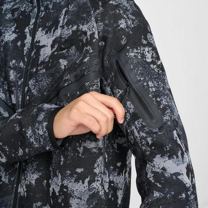 NIKE Men's Nike Tech Fleece Camo Windrunner Full-Zip Hoodie 6
