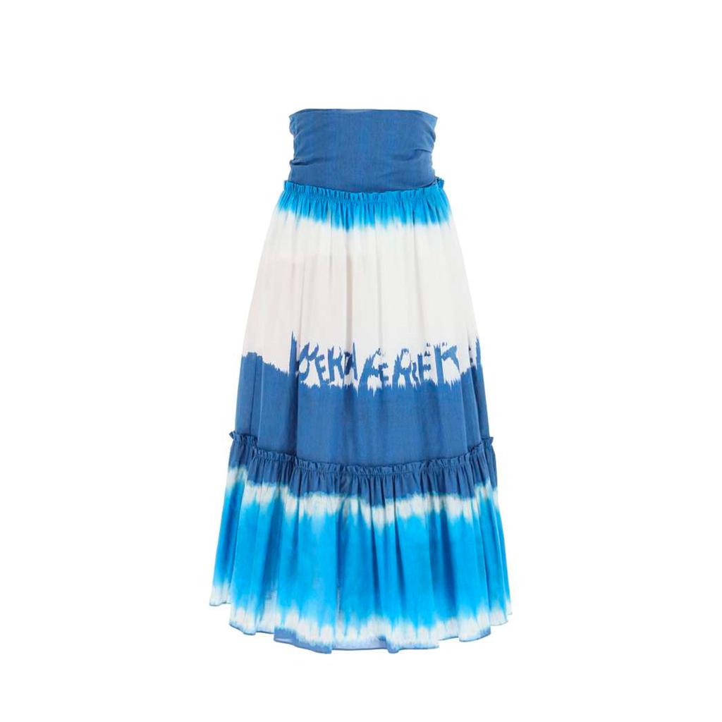 Alberta Ferretti Alberta Ferretti Tie Dye Midi Skirt