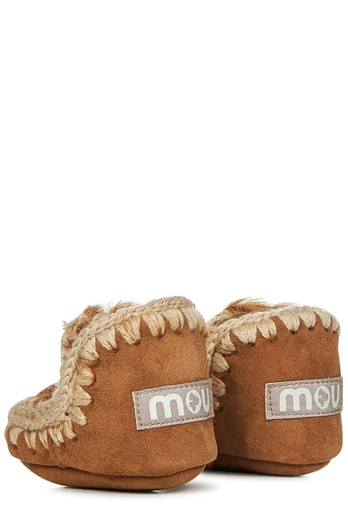 Mou Kids Mou Kids	Eskimo Logo Patch Ankle Boots 3