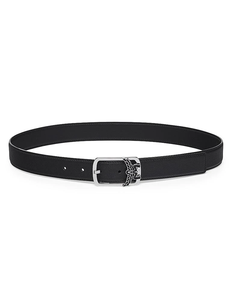 MCM Aren Leather Belt - Belts - Free Shipping - BeyondStyle display picture 3