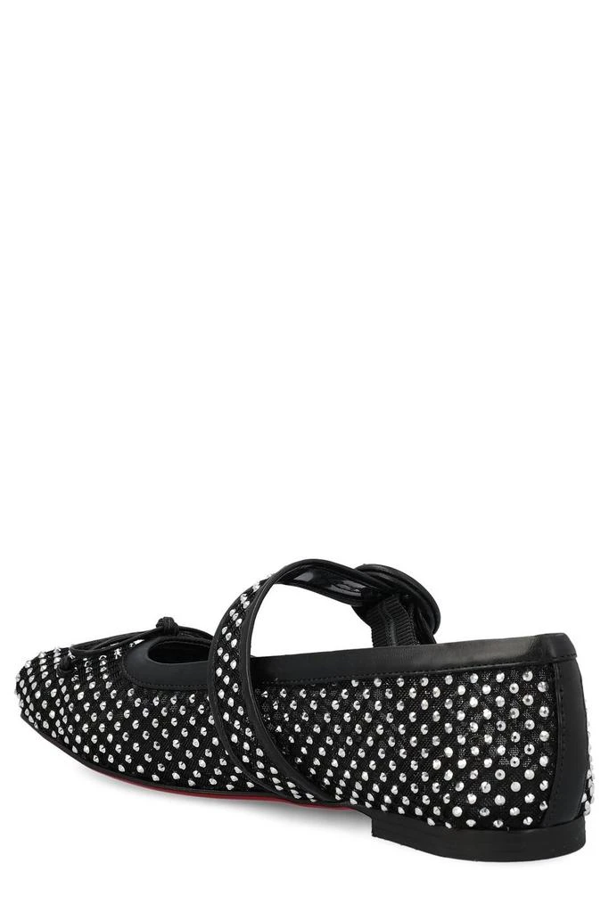 Christian Louboutin Christian Louboutin Mamastrapitina Bow Detailed Flat Shoes 3