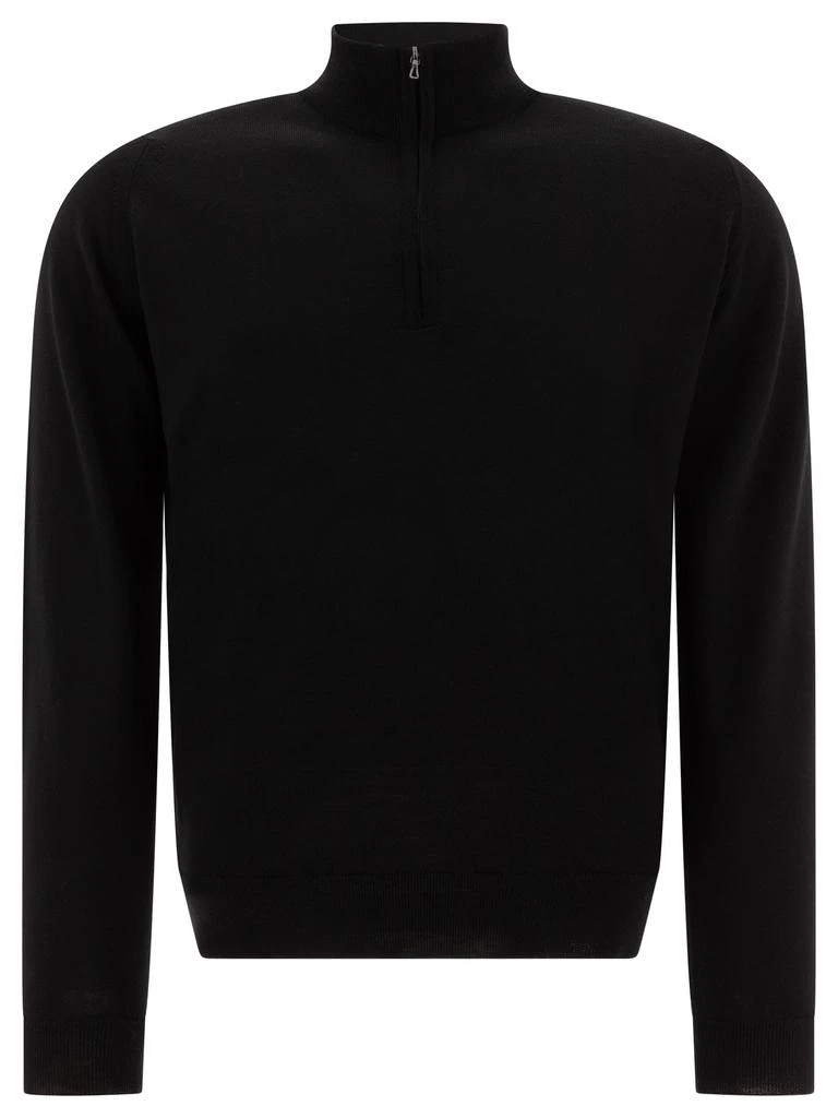 John Smedley "TAPTON" HALF-ZIP SWEATER 1
