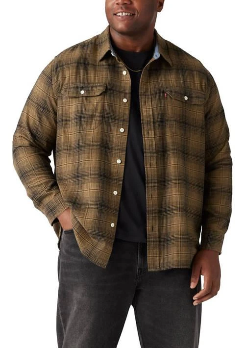 Levi
s Big 
Tall Classic Worker Shirt
