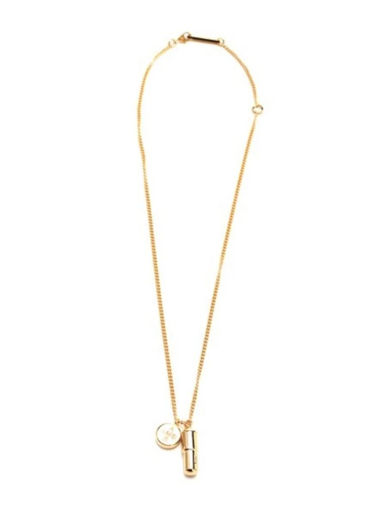 NA Gold Pill-charm necklace 1