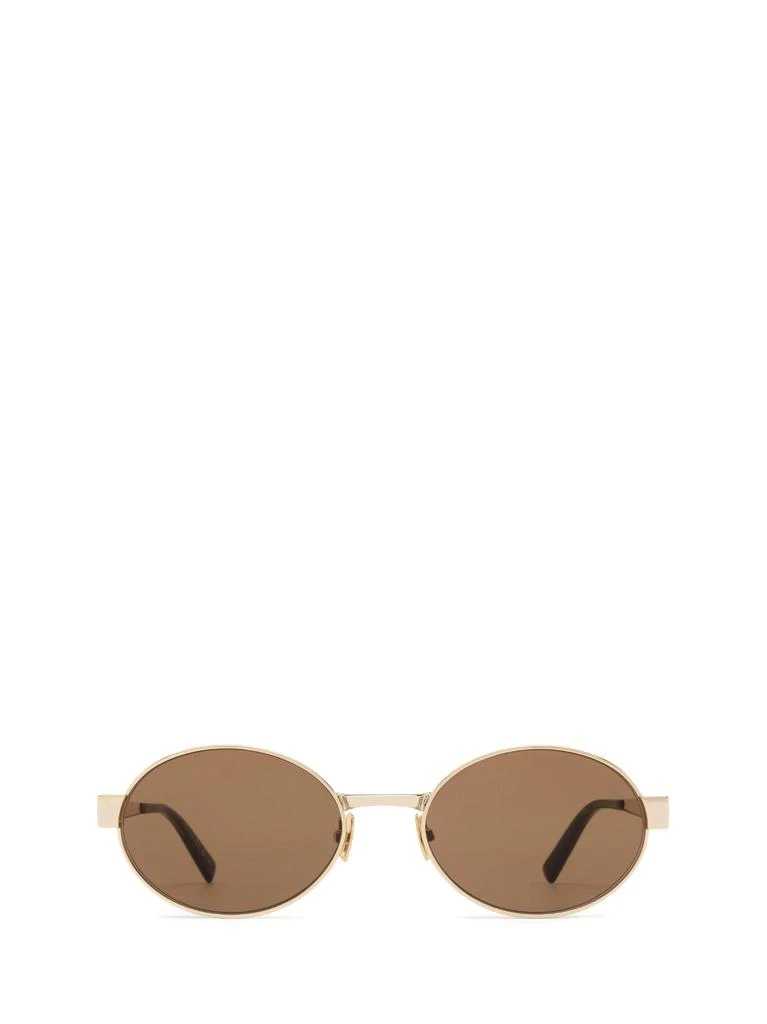 Saint Laurent Eyewear Sl 692 Gold Sunglasses 1