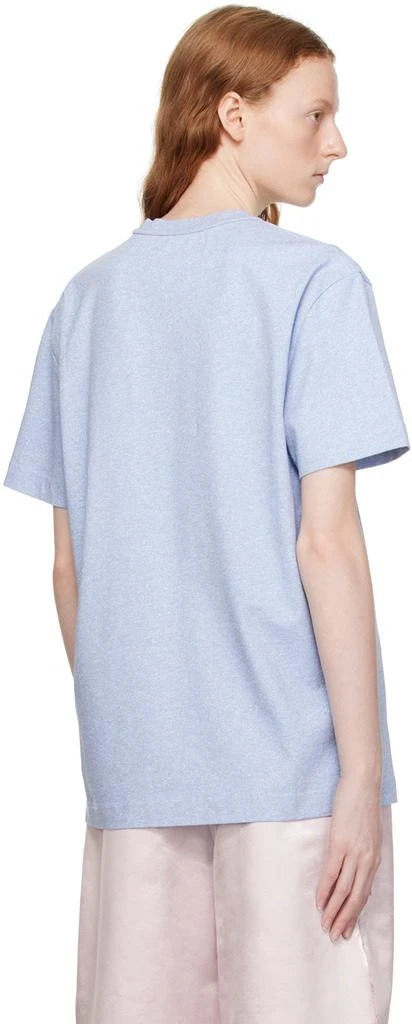 Alexander Wang Blue Glitter T-Shirt 3
