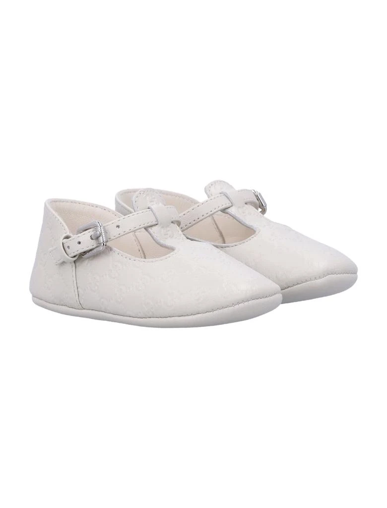 Gucci Baby Mini Gg Leather Ballet Flat 2