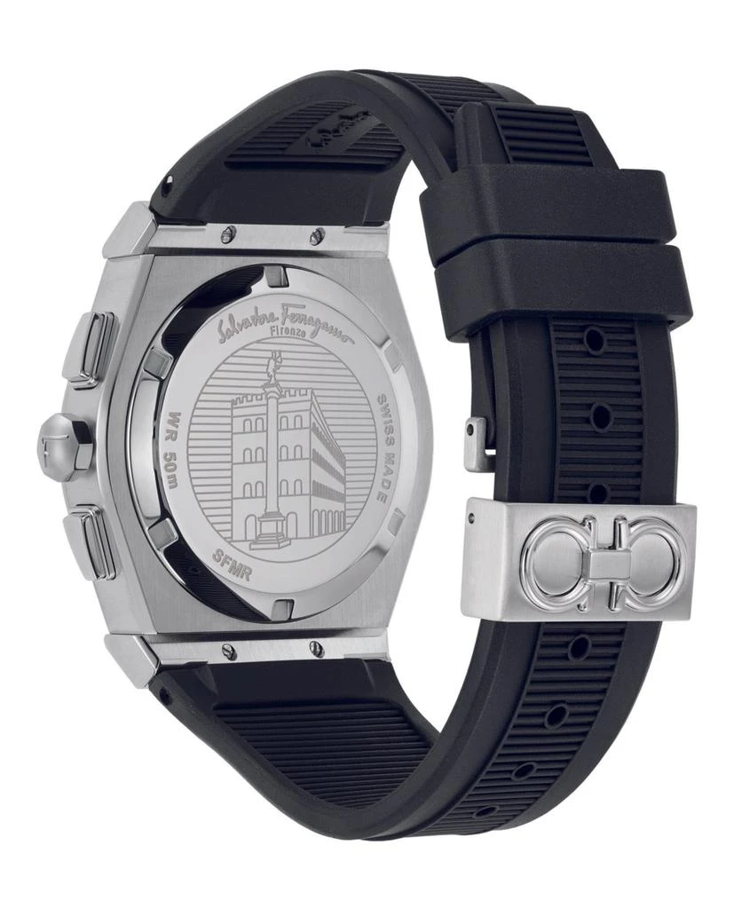 Salvatore Ferragamo Vega Chrono Silicone Watch 3