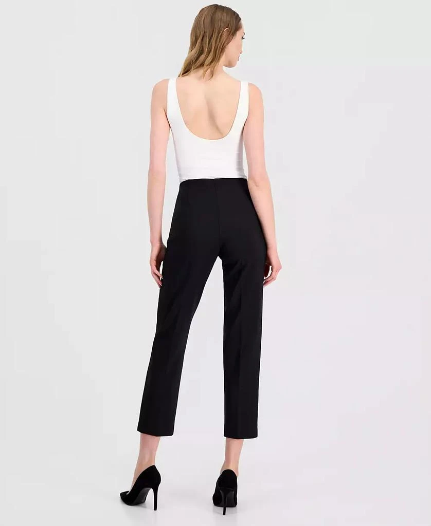 Anne Klein Petite Mid-Rise Pull-On Pants 4