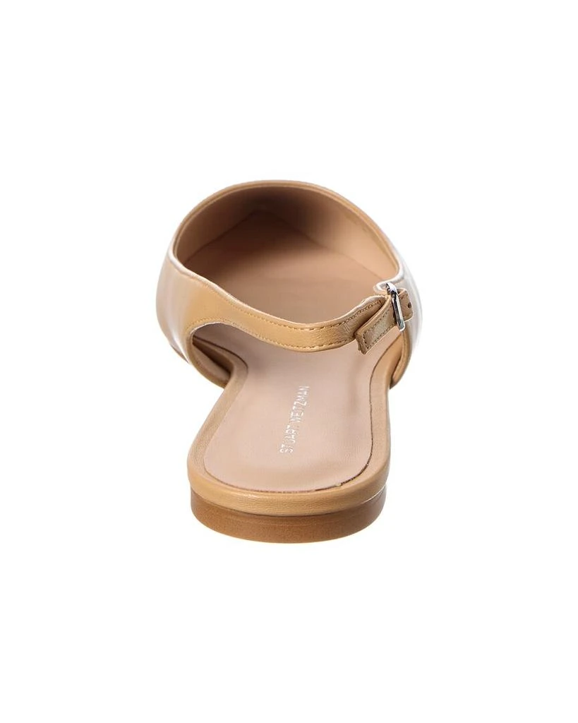 Stuart Weitzman Mara Leather Slingback Flat 3