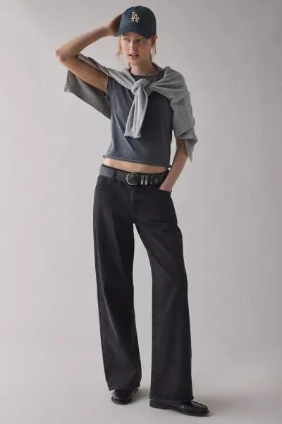 BDG BDG Binx Raw-Edge Cropped Baby Tee 3