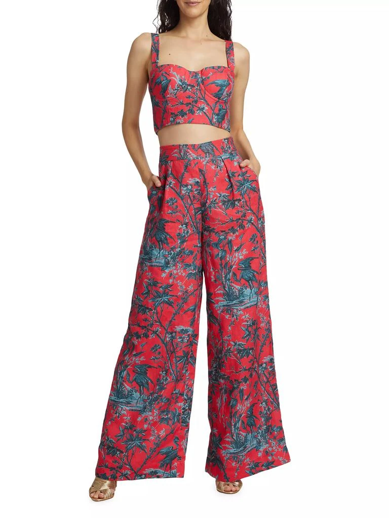 Cara Cara Josephine Linen Wide-Leg Pants 2