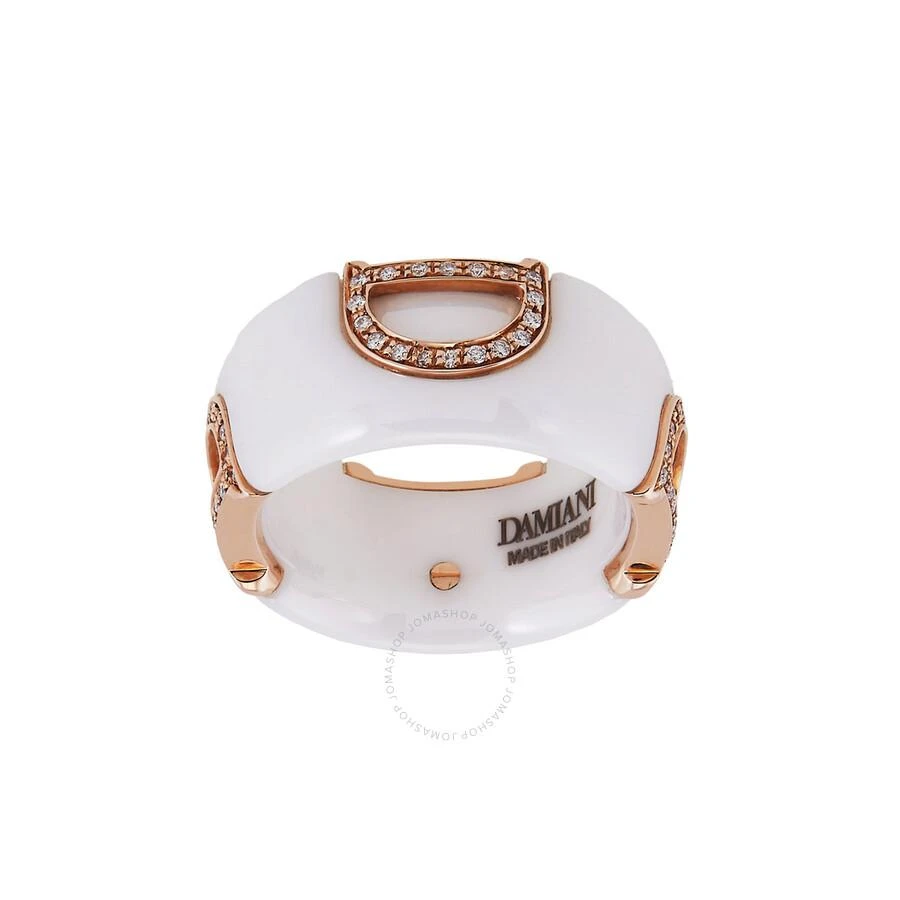 Damiani Open Box - Damiani D.Icon Ladies White Ceramic 1