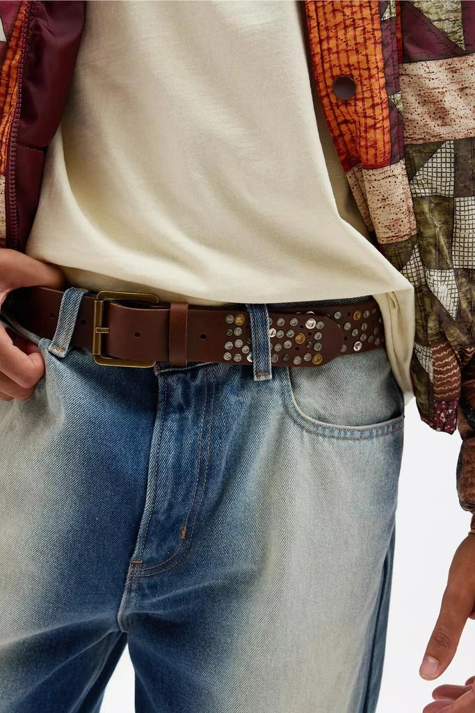 Urban Outfitters Super Studded Leather Belt 1