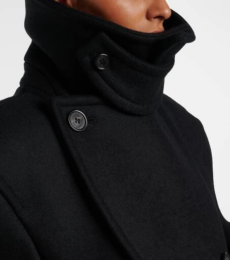 Yves Saint Laurent Oversized virgin wool peacoat 6