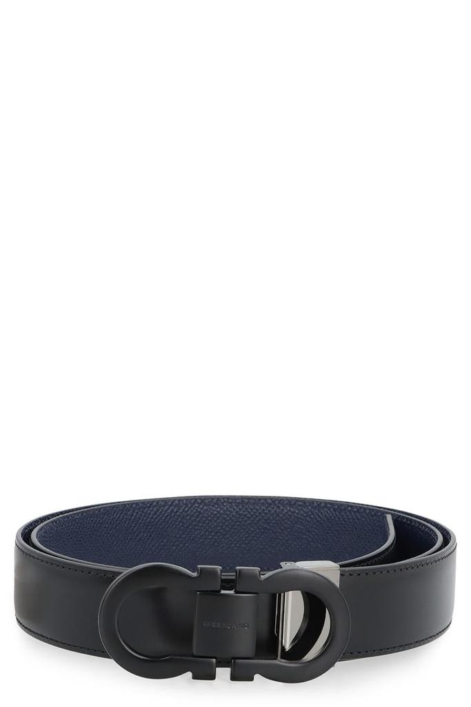 Salvatore Ferragamo Salvatore Ferragamo Gancini Reversible Leather Belt