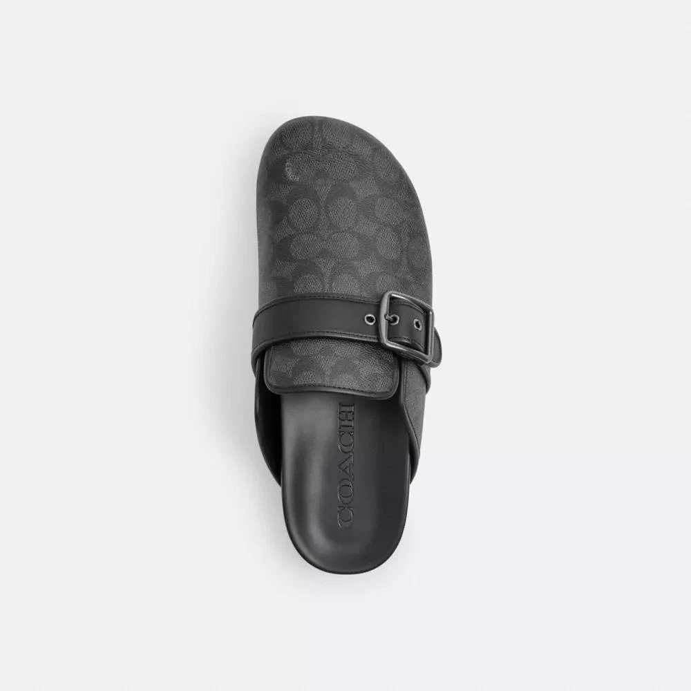 Coach Benjamin Clog In Signature Canvas 3