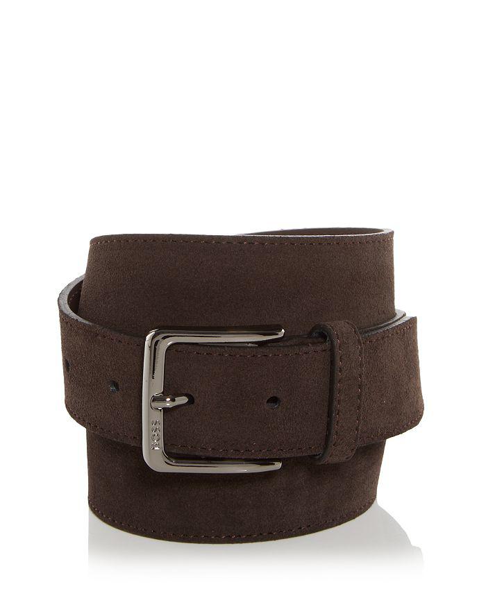 hugo boss suede belt