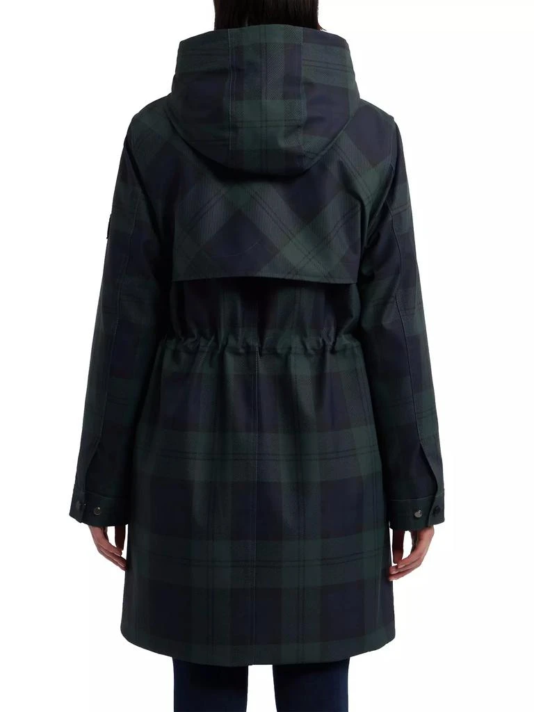 Hunter Fountain Blackwatch Plaid Hooded 3-In-1 Parka 4