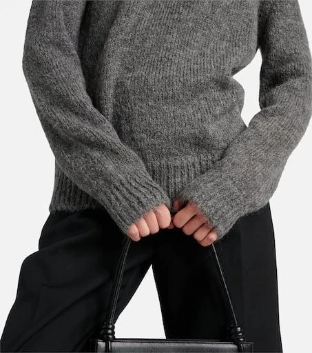 Jil Sander Alpaca and wool-blend sweater 5
