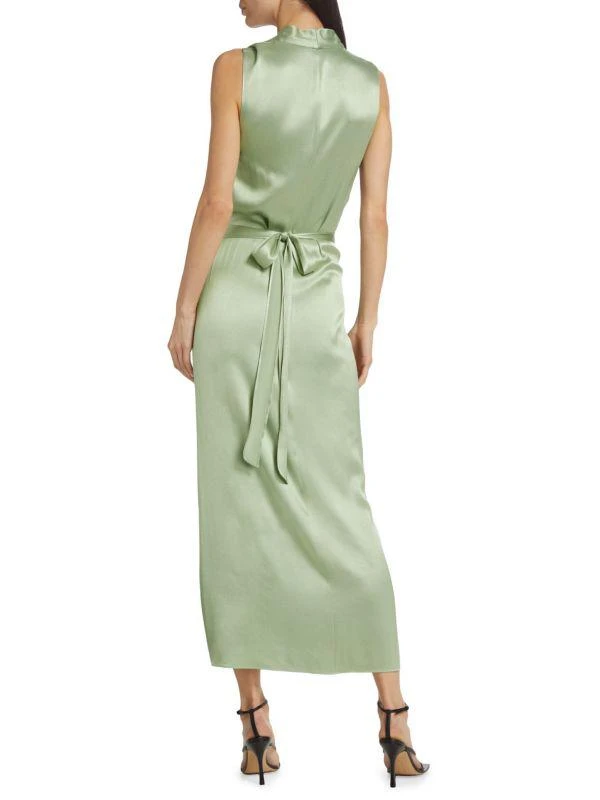 Vince Satin Wrap Dress 2