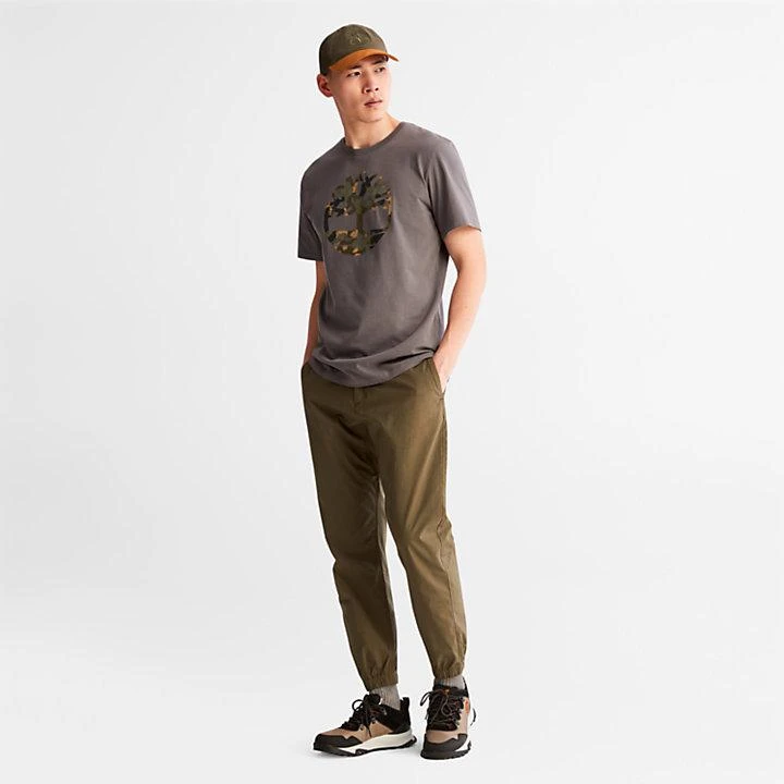 Timberland Camo-Logo T-Shirt for Men in Grey 3