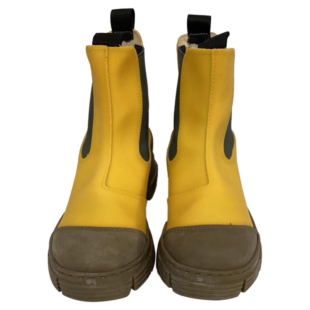 Ganni Ganni Chelsea rain Boots in Yellow Rubber