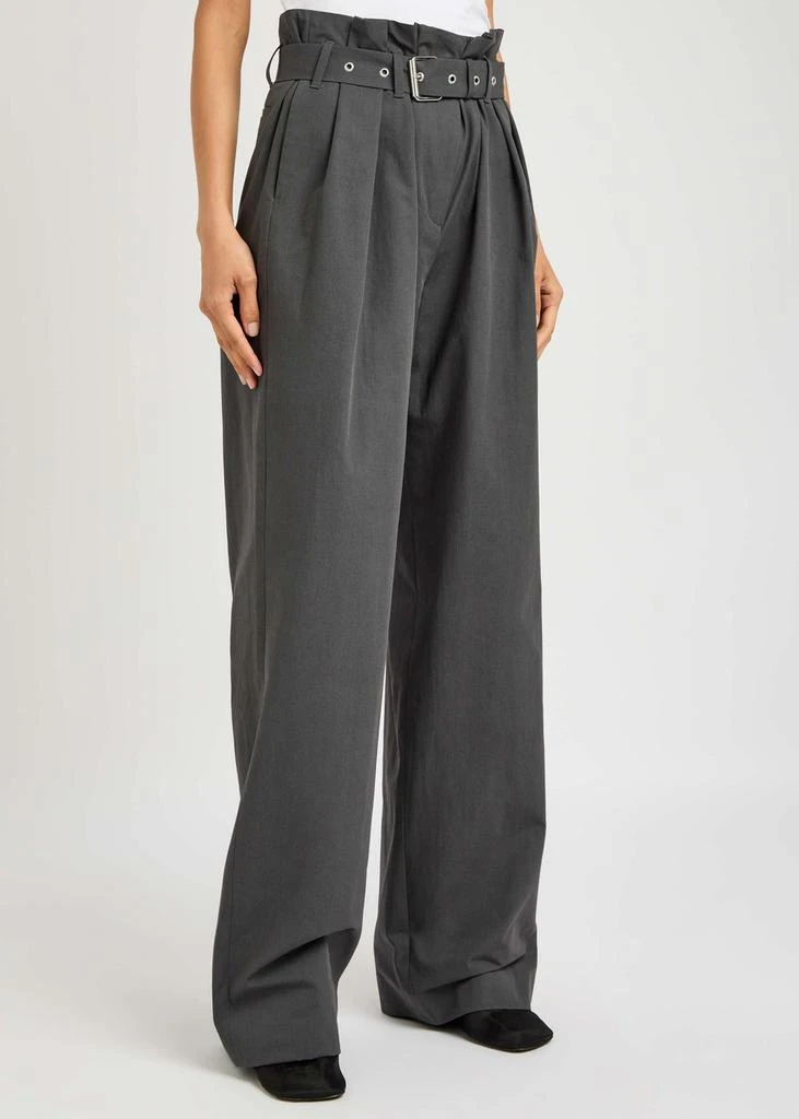Dries Van Noten Peaches wide-leg cotton trousers 2