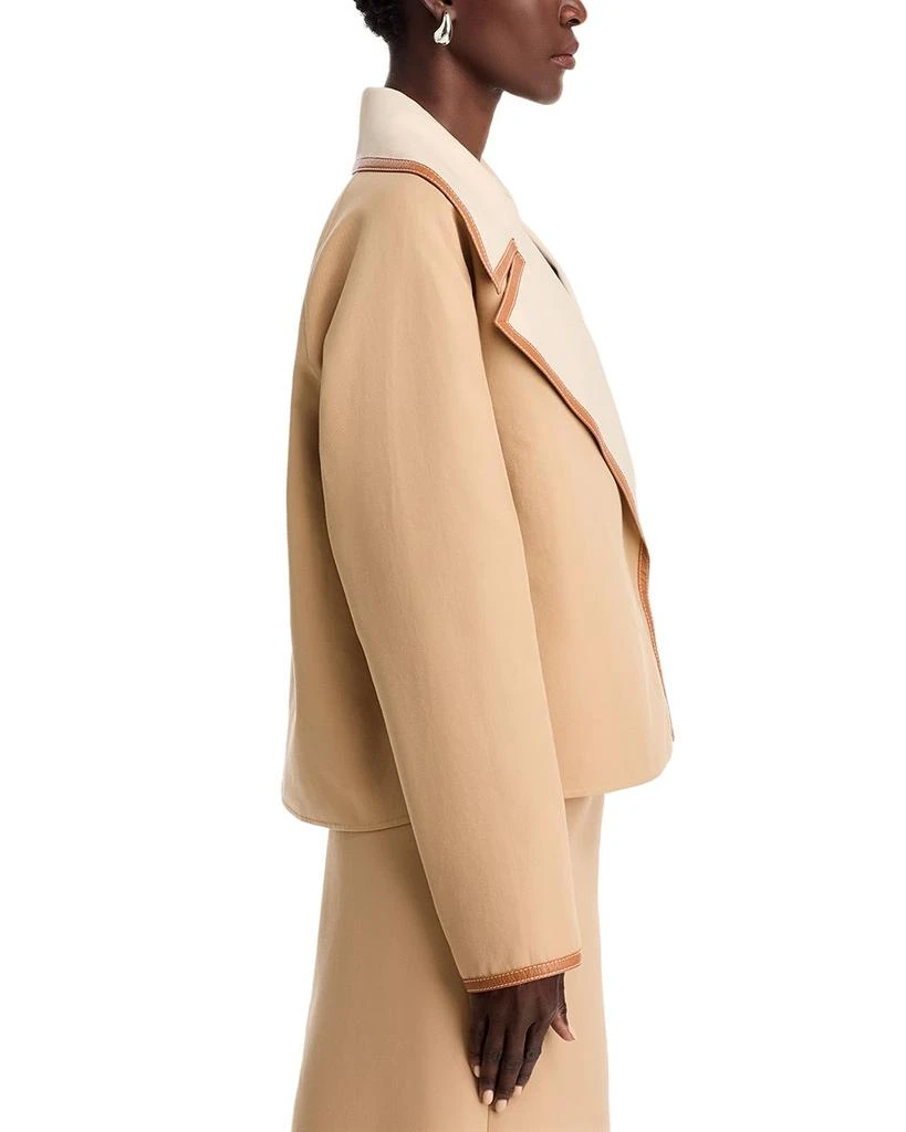 Lafayette 148 New York Reversible Wide Notch Lapel Jacket 5