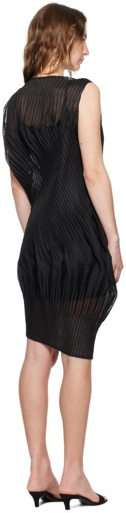 ISSEY MIYAKE Black Cumulus Mini Dress 3