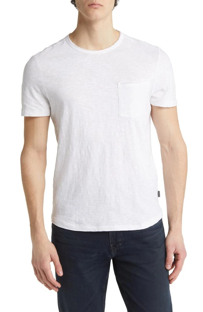 John Varvatos Cooper Washed Cotton Slub T-Shirt 1
