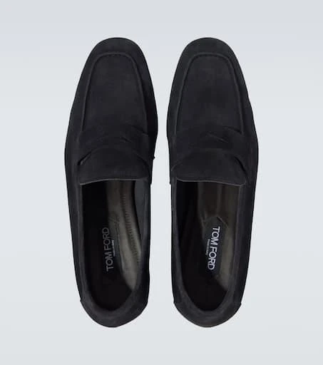 Tom Ford Sean suede penny loafers 4