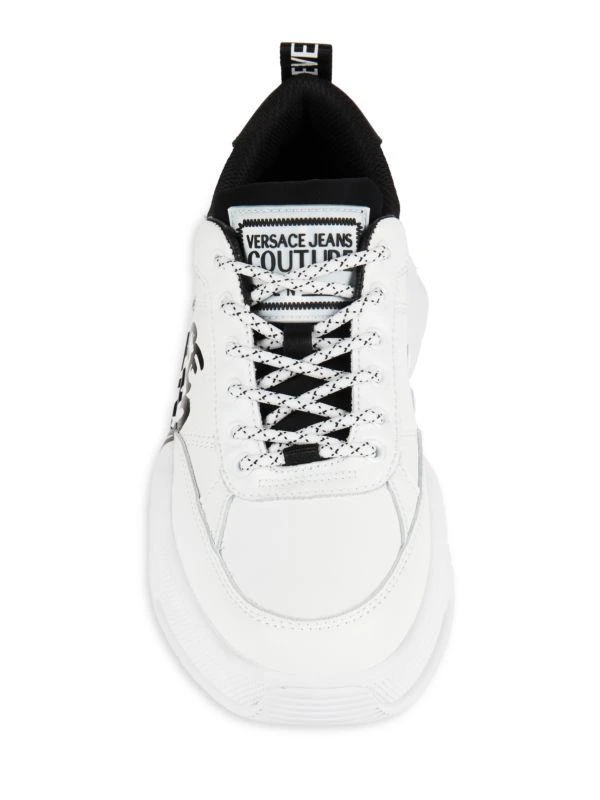 Versace Logo Low-Top Chunky Sneakers 5