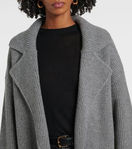 Totême Ribbed-knit wool-blend cardigan 4