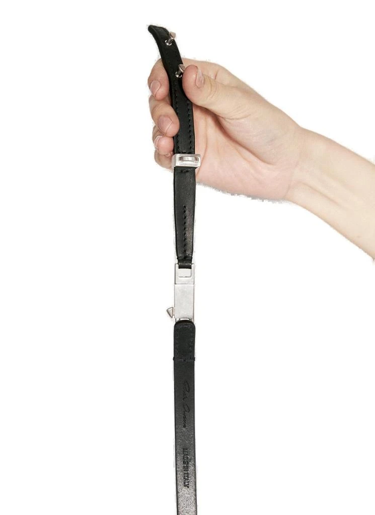 Rick Owens Rick Owens Logo Embossed Buckle-Fastened Necklace 2