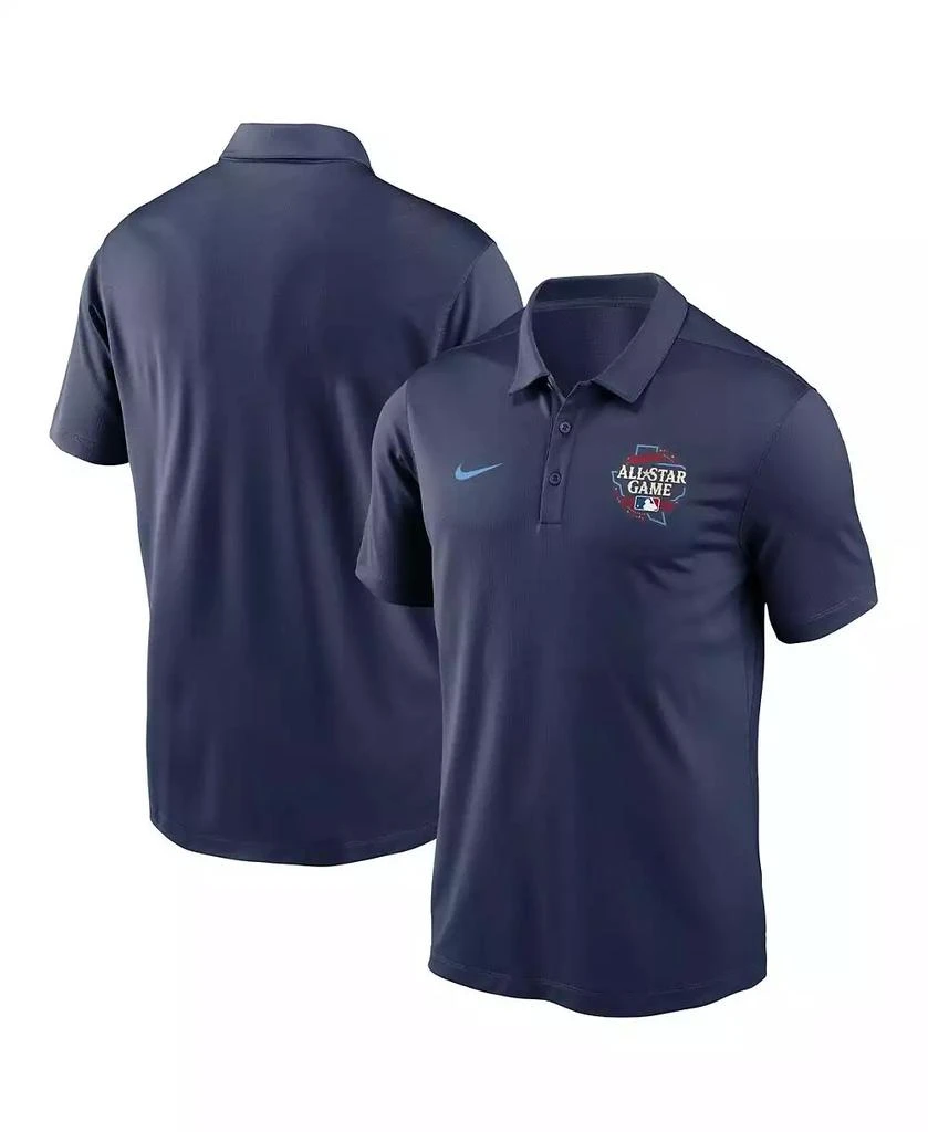 NIKE Men's Navy 2024 MLB All-Star Game Franchise Polo Shirt 1